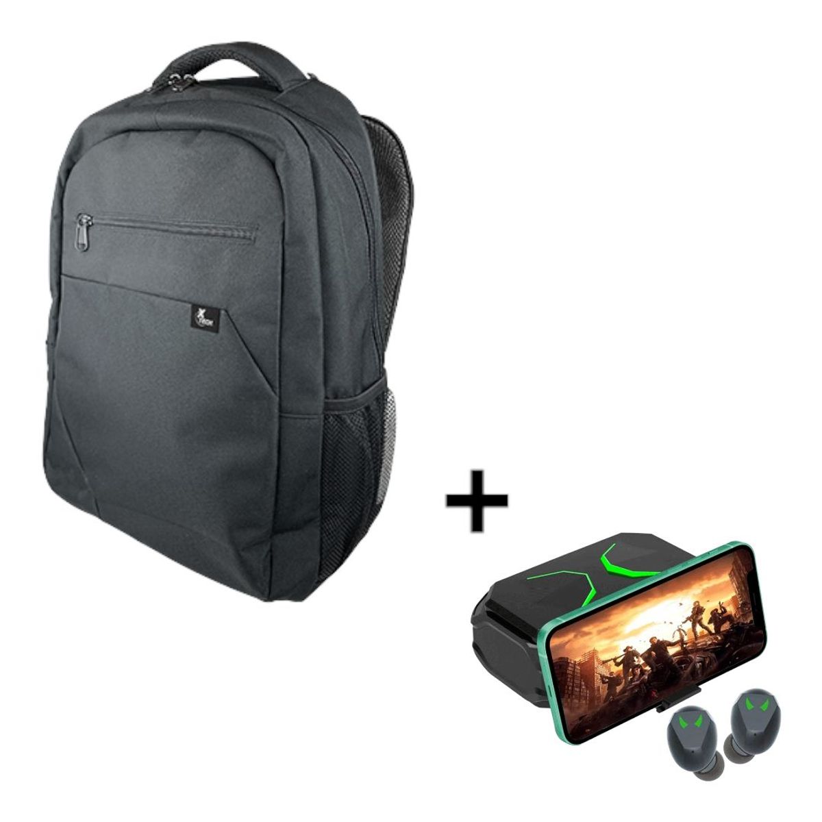 ZER - MORRAL MALETA  CON AUDIFONOS bluetooth_.