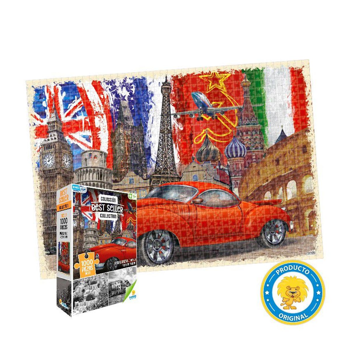 RONDA - Rompecabezas X 1000 Pzas Best Seller Time To Travel
