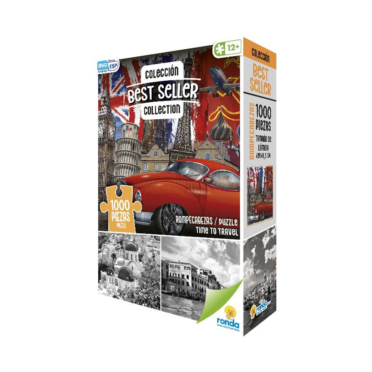 RONDA - Rompecabezas X 1000 Pzas Best Seller Time To Travel