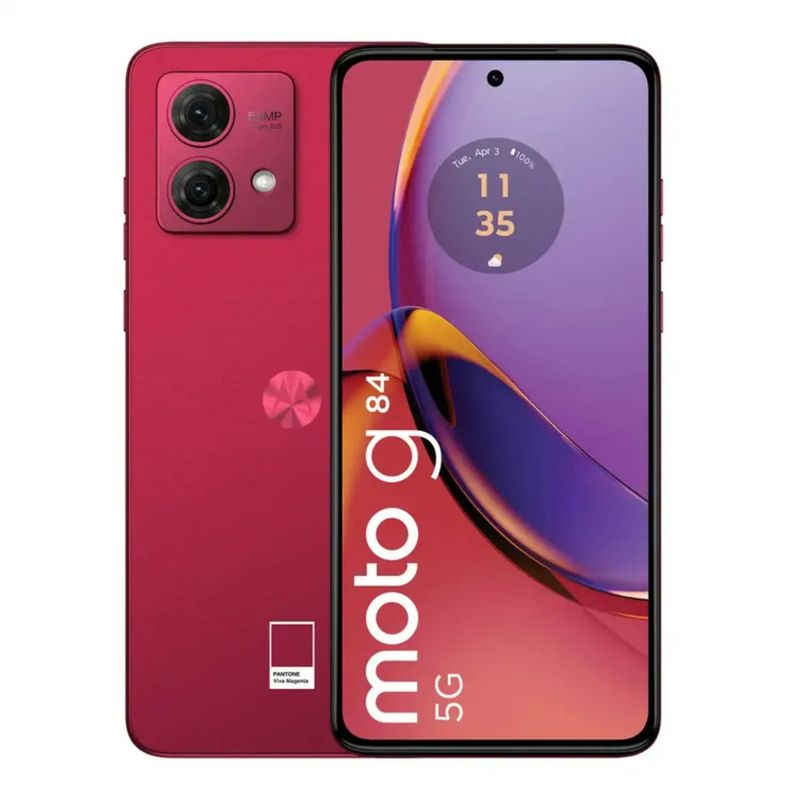 MOTOROLA - Celular Motorola G84 256Gb 5G Rojo.