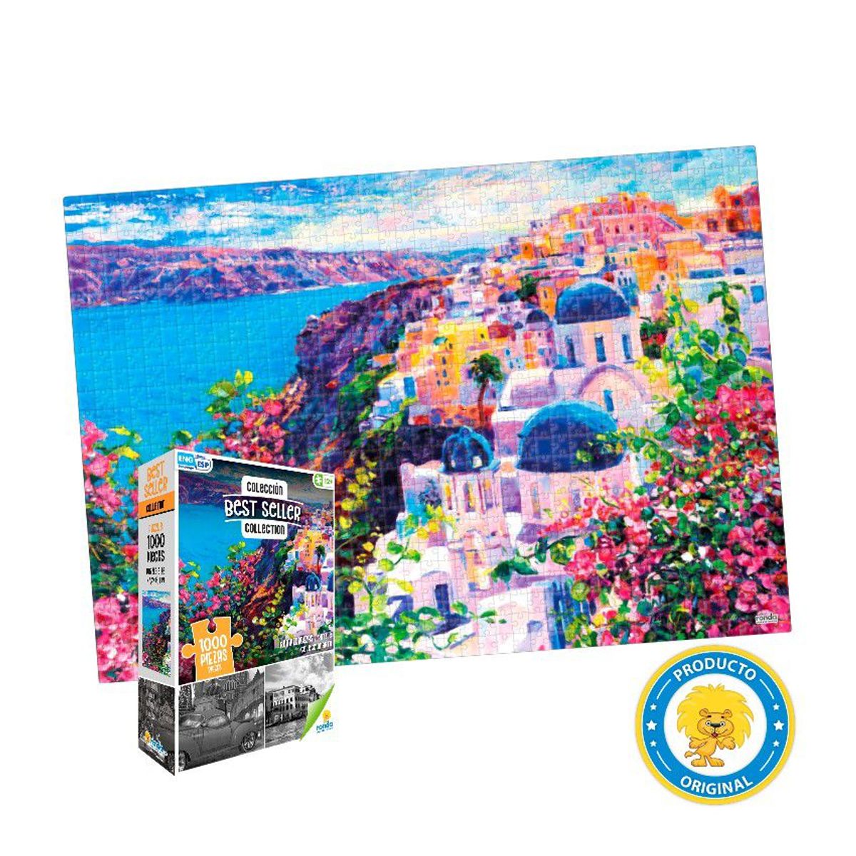 RONDA - Rompecabezas x 1000 Pzas Best Seller Santorini