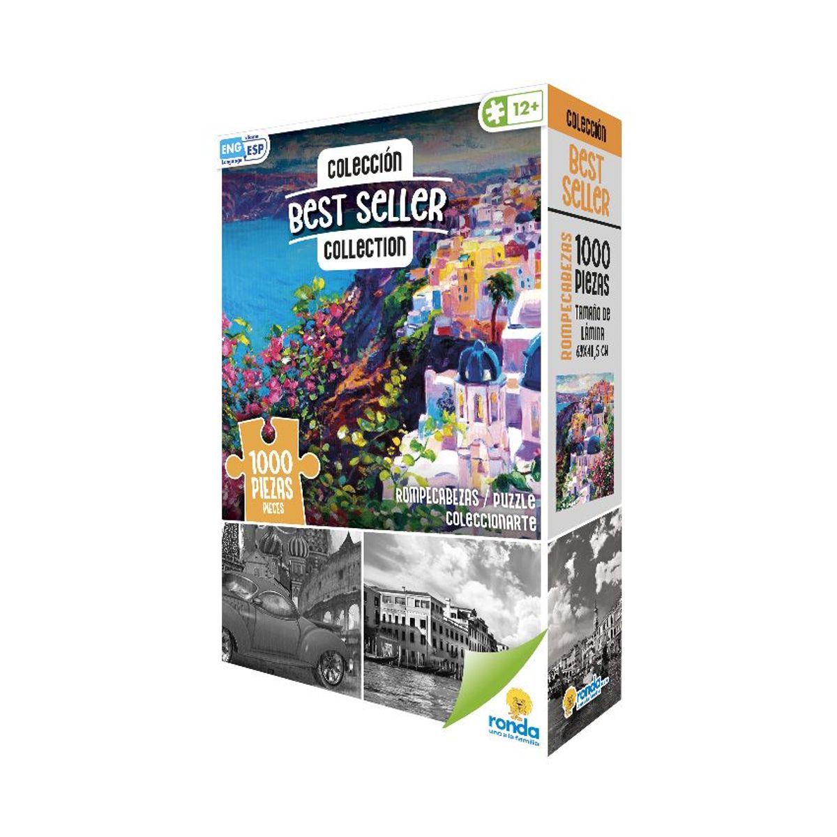 RONDA - Rompecabezas x 1000 Pzas Best Seller Santorini