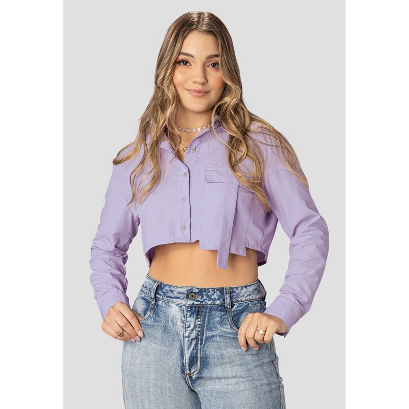ATYPICAL - Camisa Mujer Lila Atypical 102217