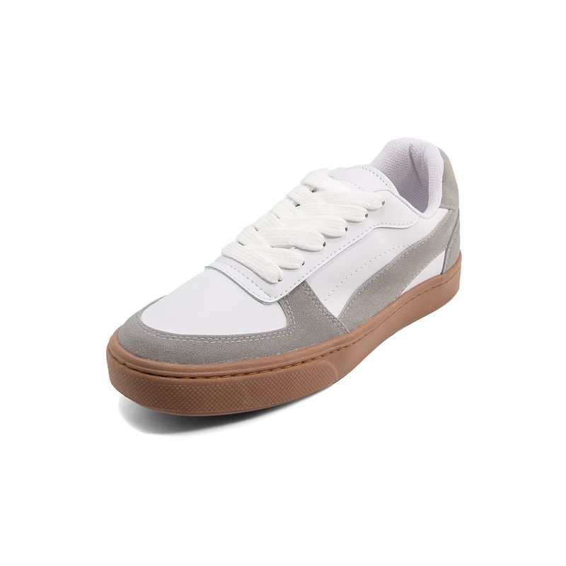 TELLENZI - Tenis Hombre Blanco-Gris Tellenzi 4085