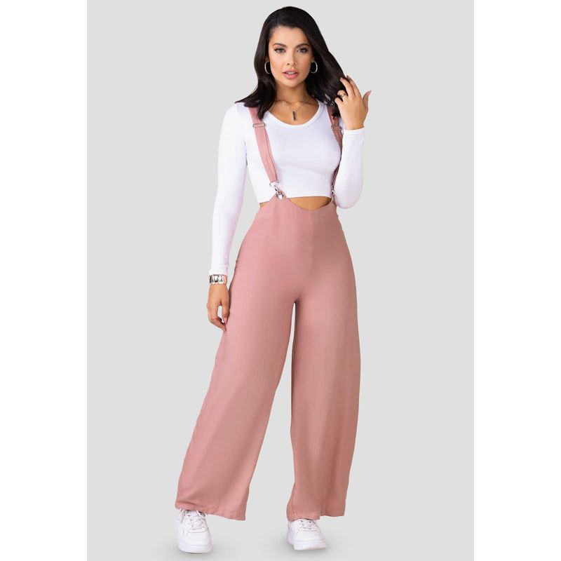 MARKETING PERSONAL - Overall Largo Mujer Rosa Mp 100296