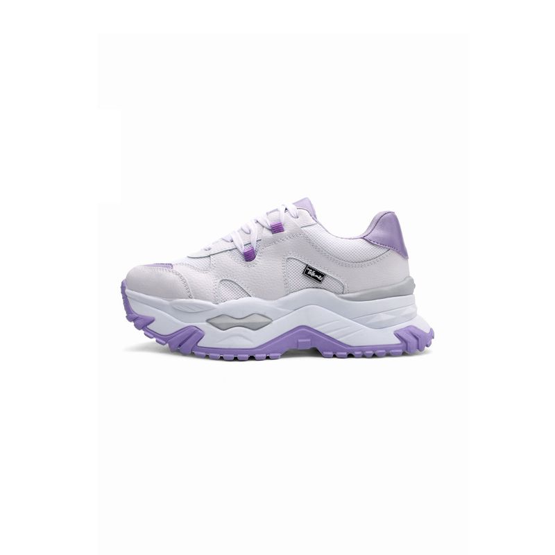 TELLENZI - Tenis Sneakers Dama Blanco-Lila Tellenzi 4858