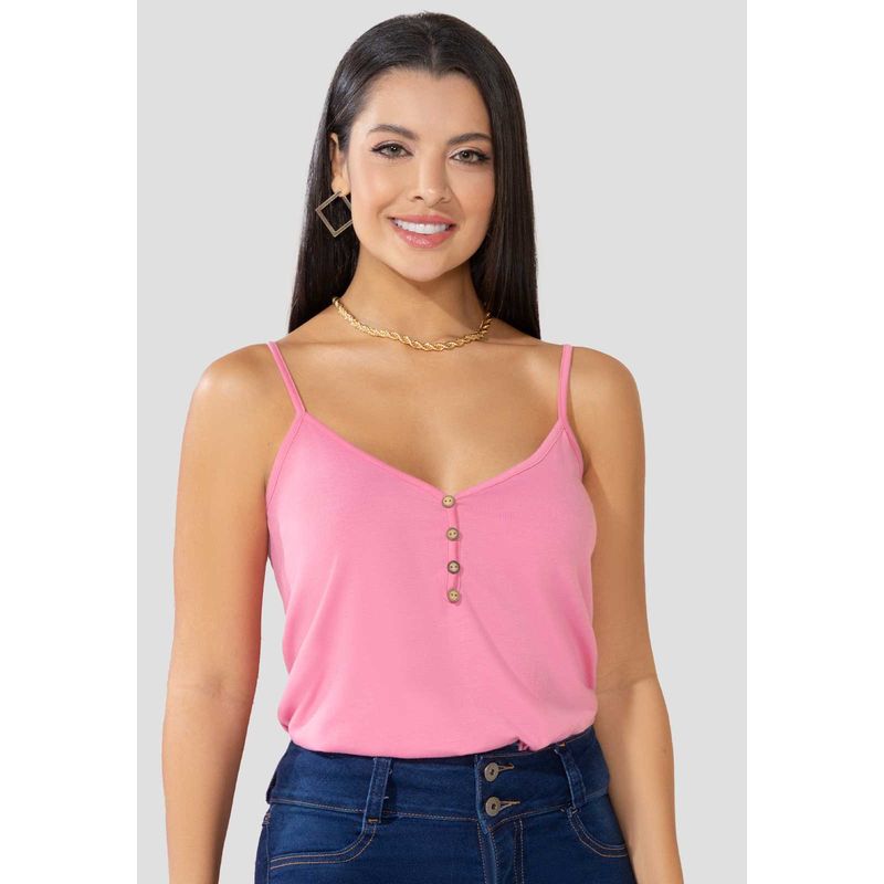 MARKETING PERSONAL - Camiseta Mujer Rosa Mp 4760