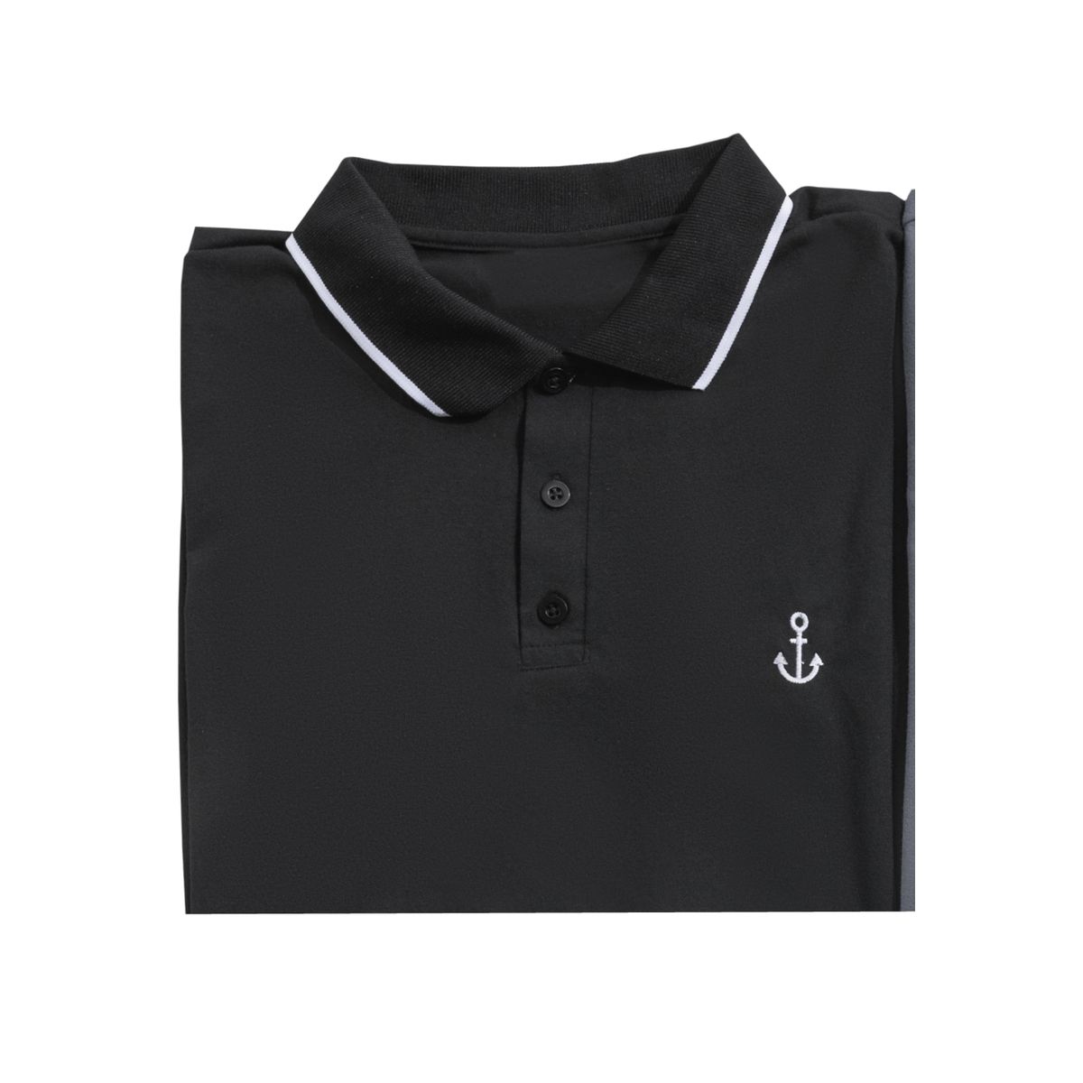MARKETING PERSONAL - Polo Hombre Negro Mp 102477