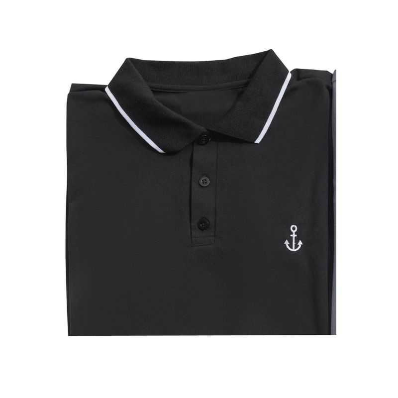 MARKETING PERSONAL - Polo Hombre Negro Mp 102477