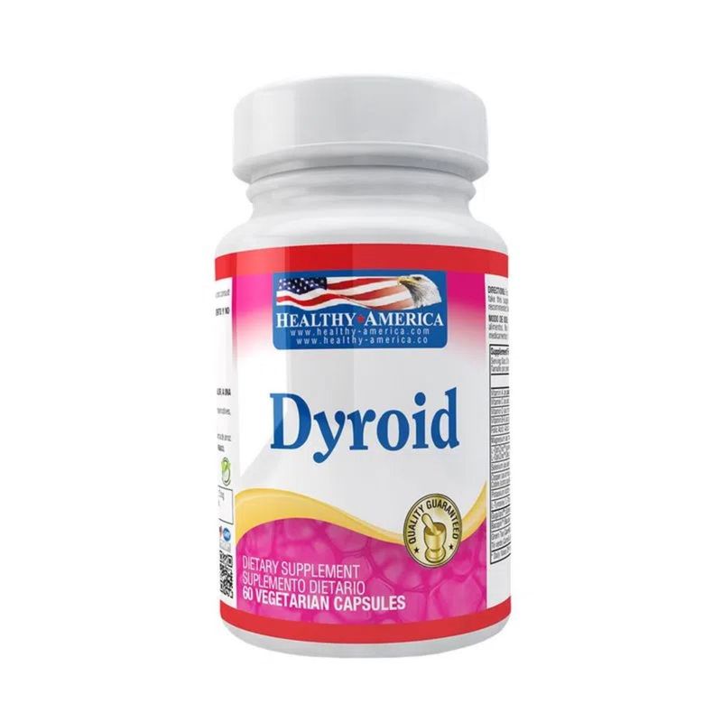 HEALTHY AMERICA - Dyroid Support Formula 60 Capsules