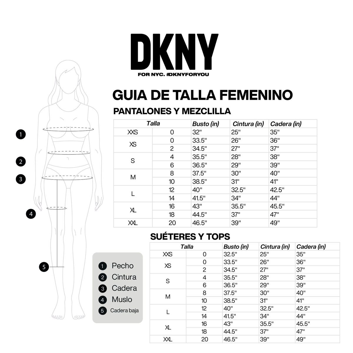 DKNY - Leggings Mon Dkny para Dama Azul