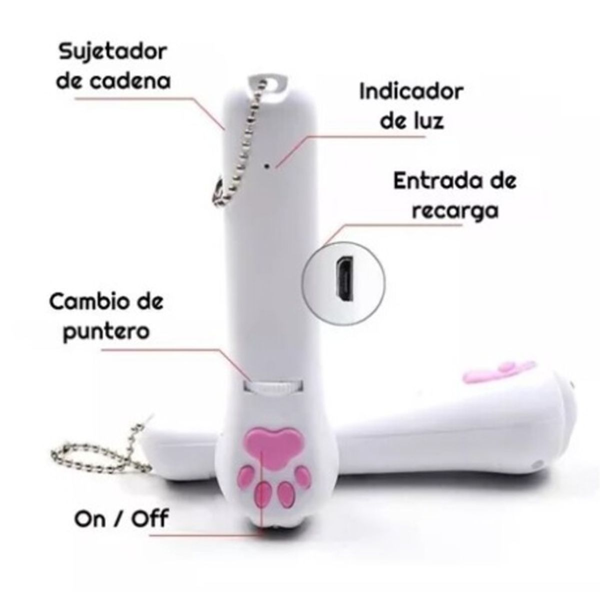 GENERICO - Puntero laser para gatos