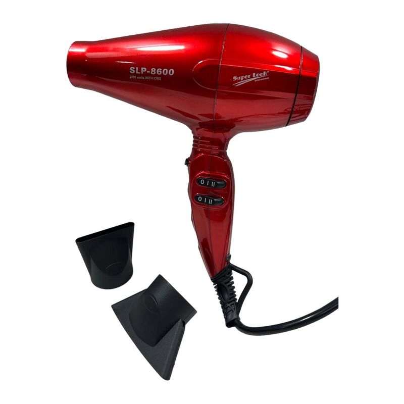 GENERICO - SECADOR PROFESIONAL SLP 8600 ROJO
