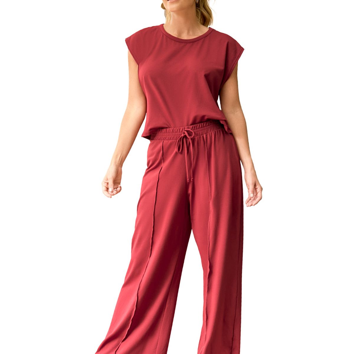 FORMAS INTIMAS - Conjunto Mujer Rojo FI 8574