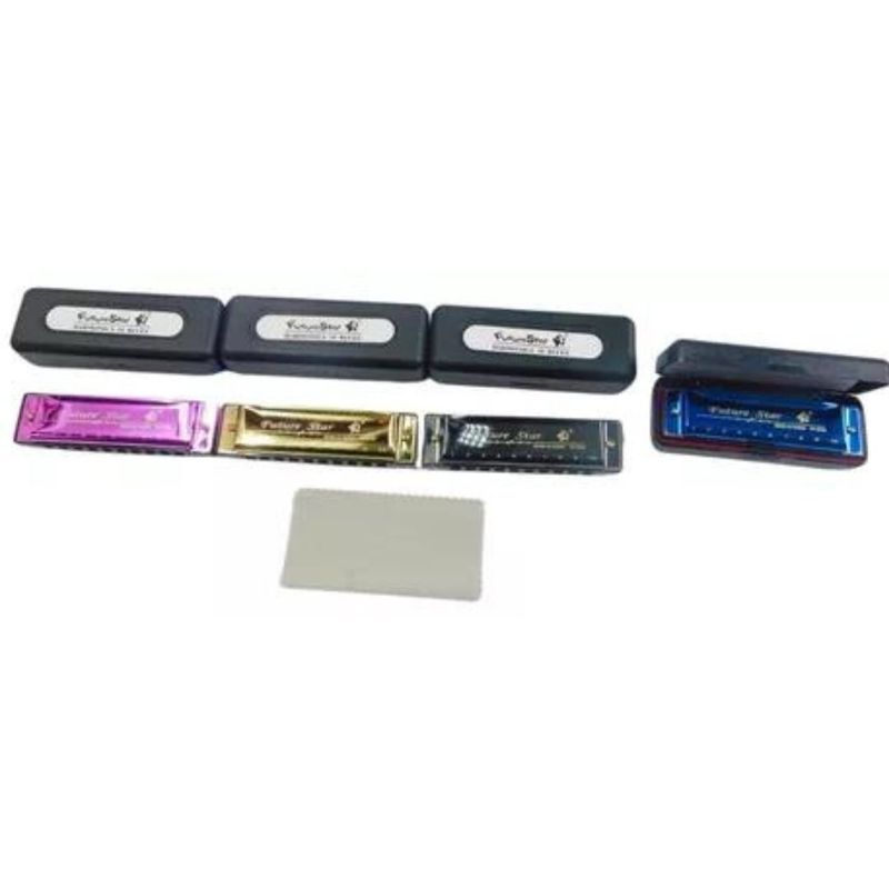 MAZUGI - Armonica 16 Celdas Instrumento Viento Músicos Harmonica