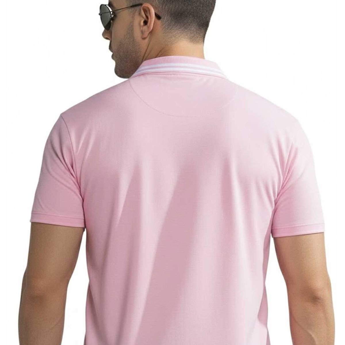 MARKETING PERSONAL - Polo Hombre Rosa Mp 390