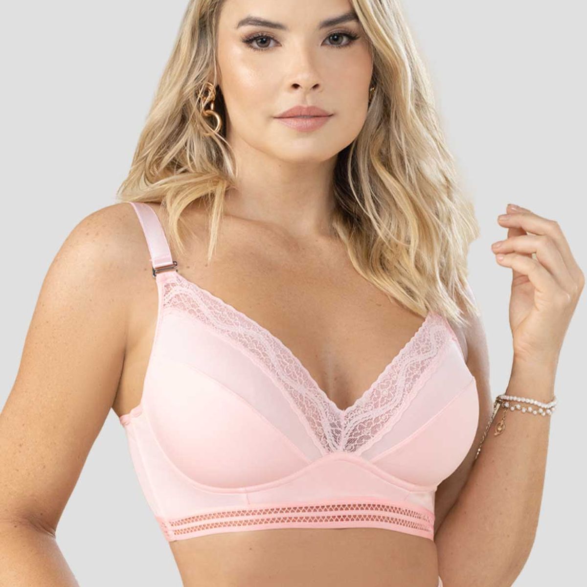 FORMAS INTIMAS - Brasier Mujer Rosa FI 100380