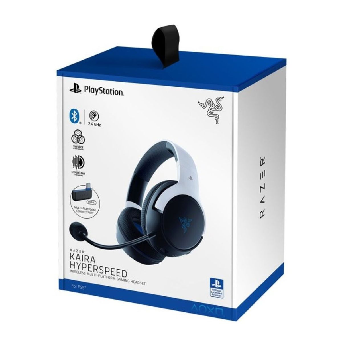 RAZER - DIADEMA RAZER KAIRA HYPERSPEED FOR PLAYSTATION 5 WIRELESS GAMING