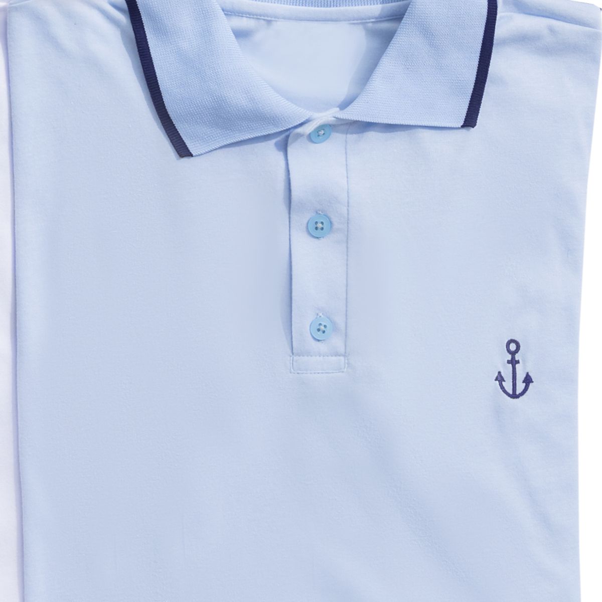 MARKETING PERSONAL - Polo Hombre Azul Mp 102477