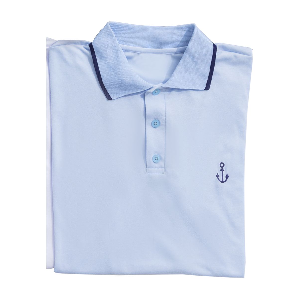 MARKETING PERSONAL - Polo Hombre Azul Mp 102477