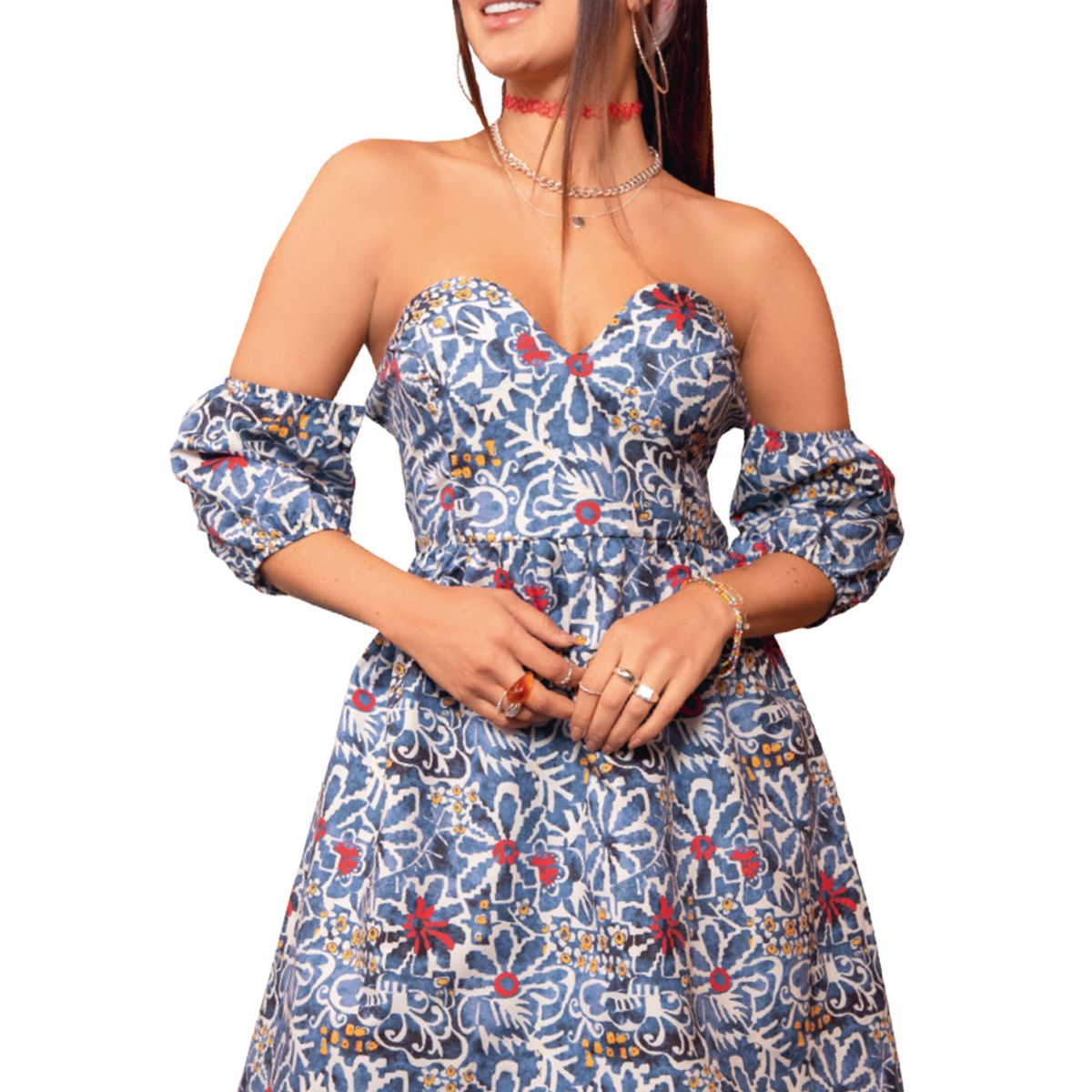 ATYPICAL - Vestido Corto Mujer Multicolor Atypical 9570