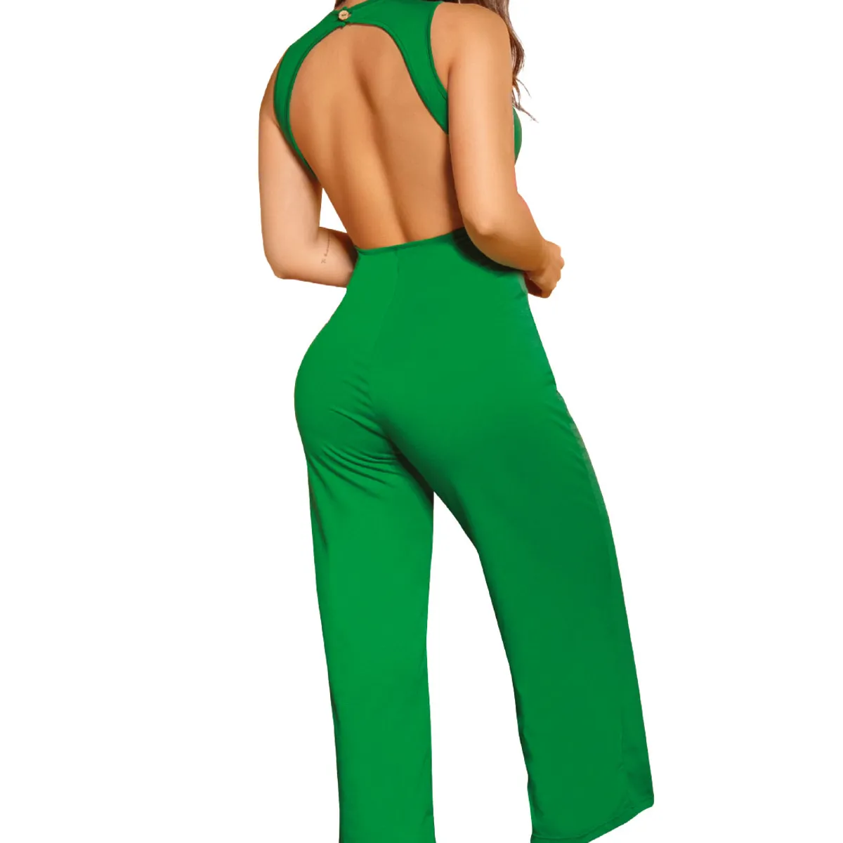 ATYPICAL - Enterizo Largo Mujer Verde Atypical 33445