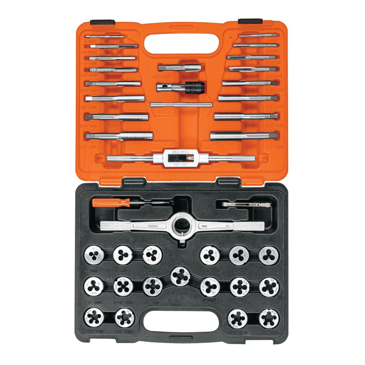 TRUPER - Juego De Machuelos Y Tarrajas 40 pz Truper 11442