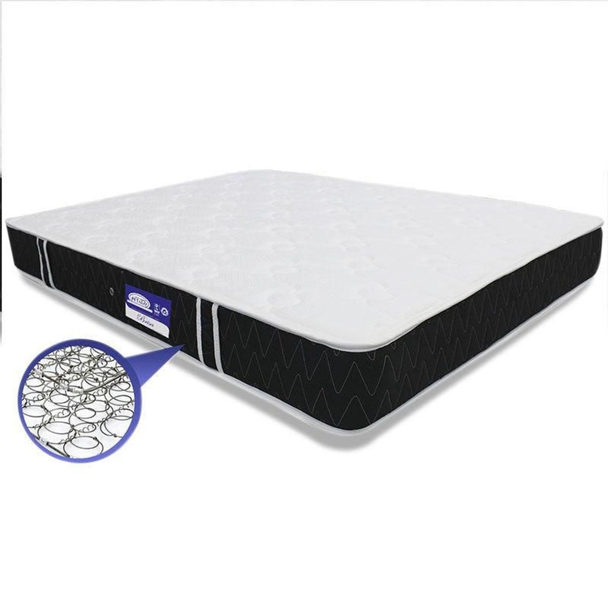 GENERICO - Combo Colchón Brissa 140 X 190 X 20