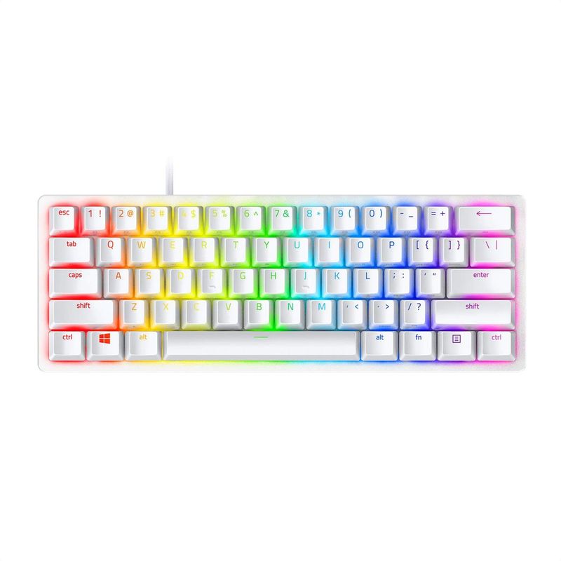 RAZER - Razer Huntsman Mini Teclado Gamer 60 Chroma RGB ING Wht