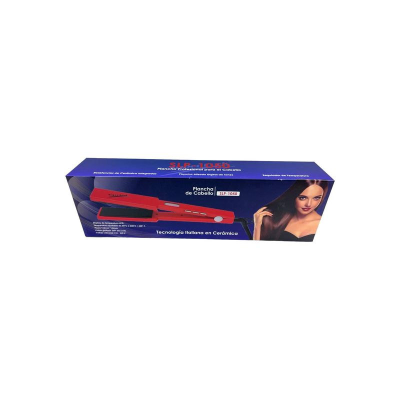 SUPER LOOK - PLANCHA PROFESIONAL SLP-1050 ROJO