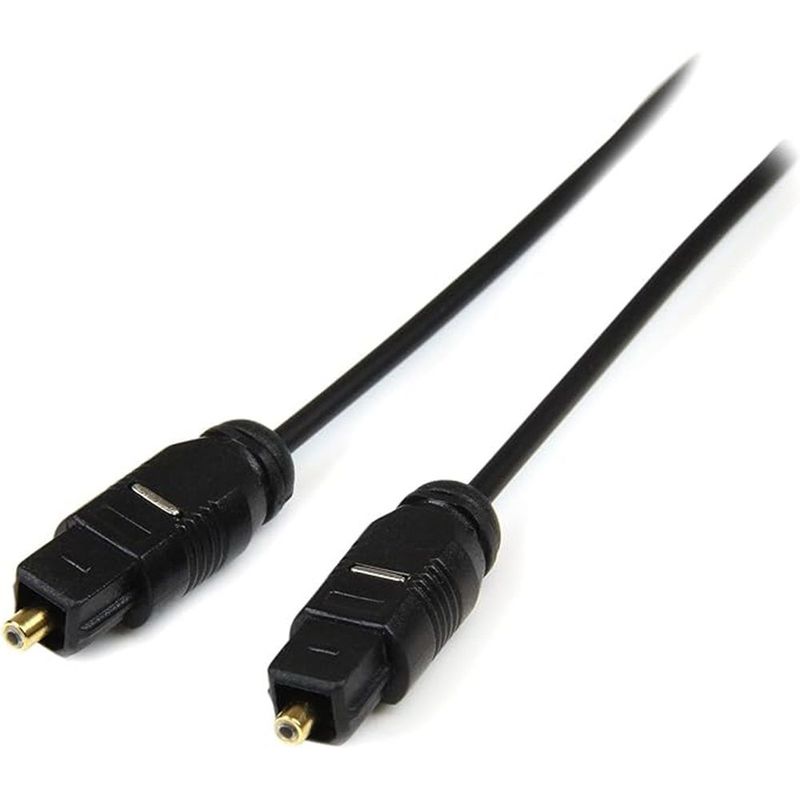 GENERICO - Cable de audio Fibra Óptica digital Negro de 5 metros