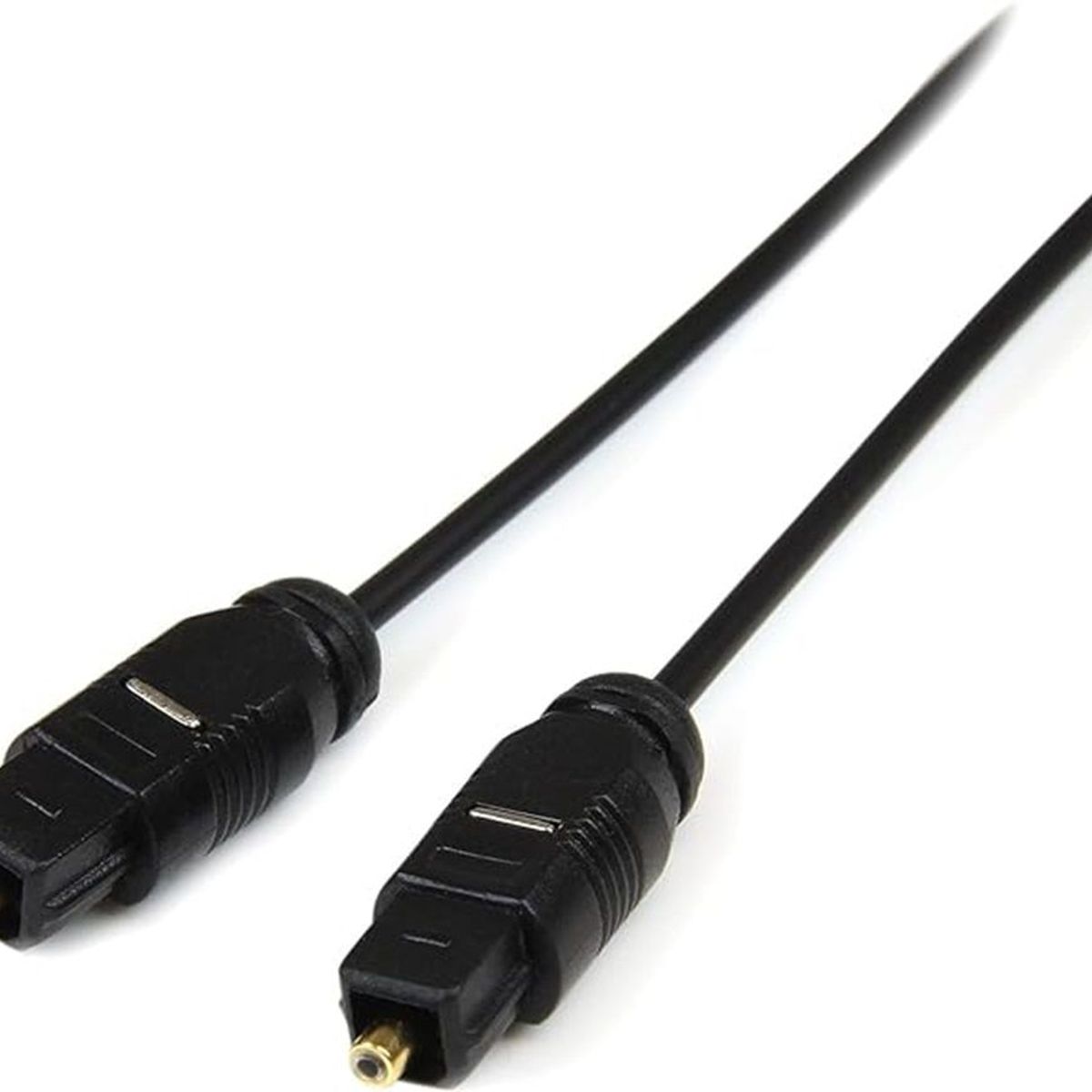 GENERICO - Cable de audio Fibra Óptica digital Negro de 5 metros