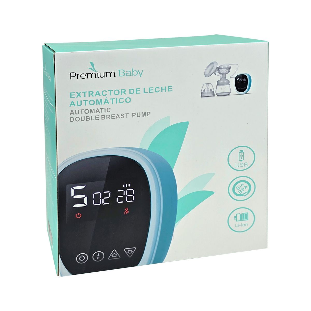 PREMIUM BABY - Extractor de Leche Electrico Premium Baby PB-BP002