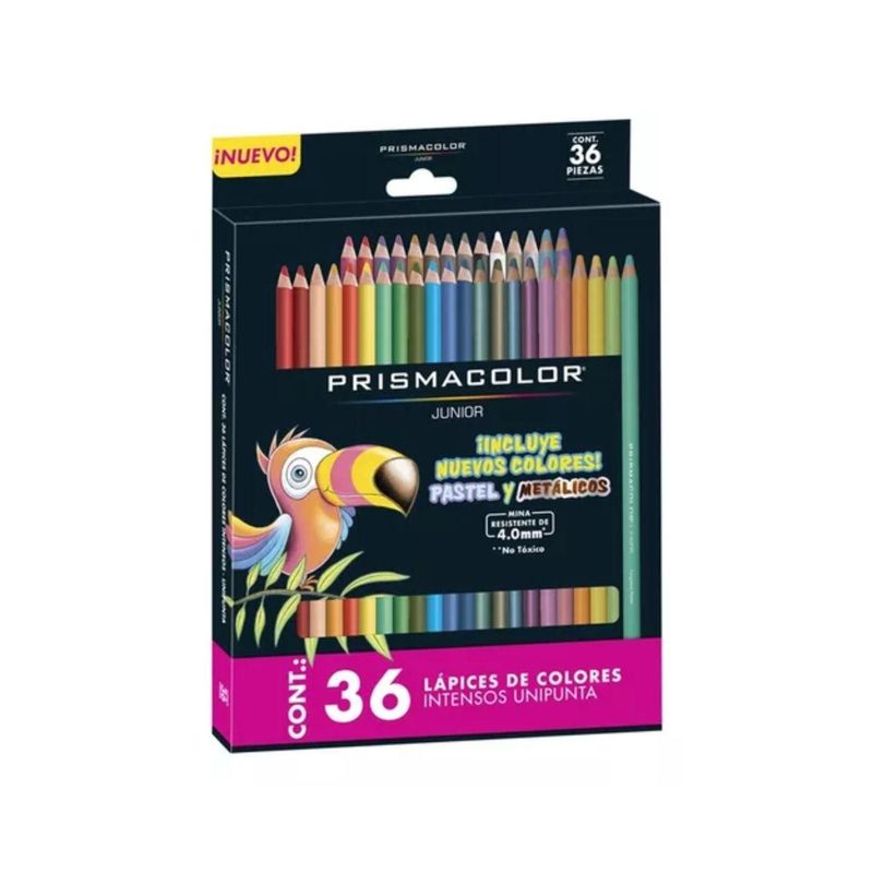 PRISMACOLOR - Colores Prismacolor Redondo Junior X 36 2153016 Prismacolor