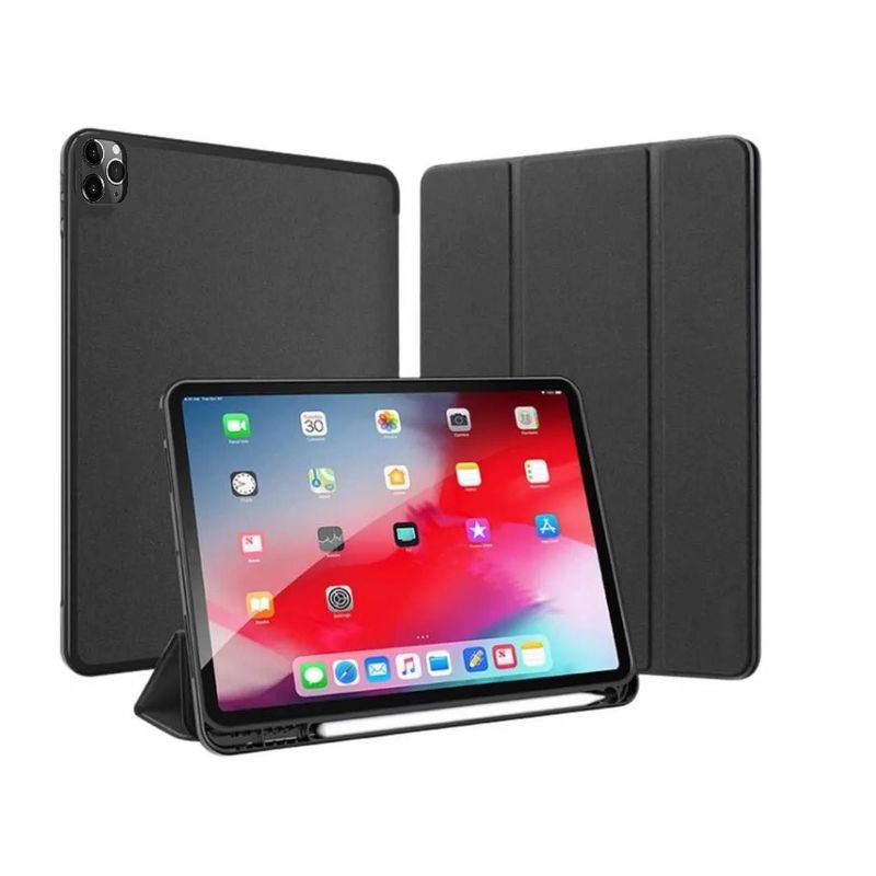 GENERICO - Forro Estuche Smart Case Para iPad Pro 11 Con Espacio De Lapiz