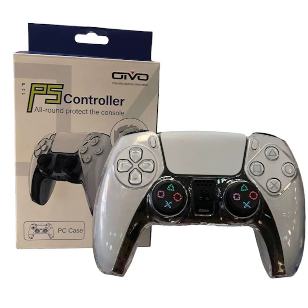 GENERICO - Funda Rigida Protectora Carcasa Compatible Control Ps5