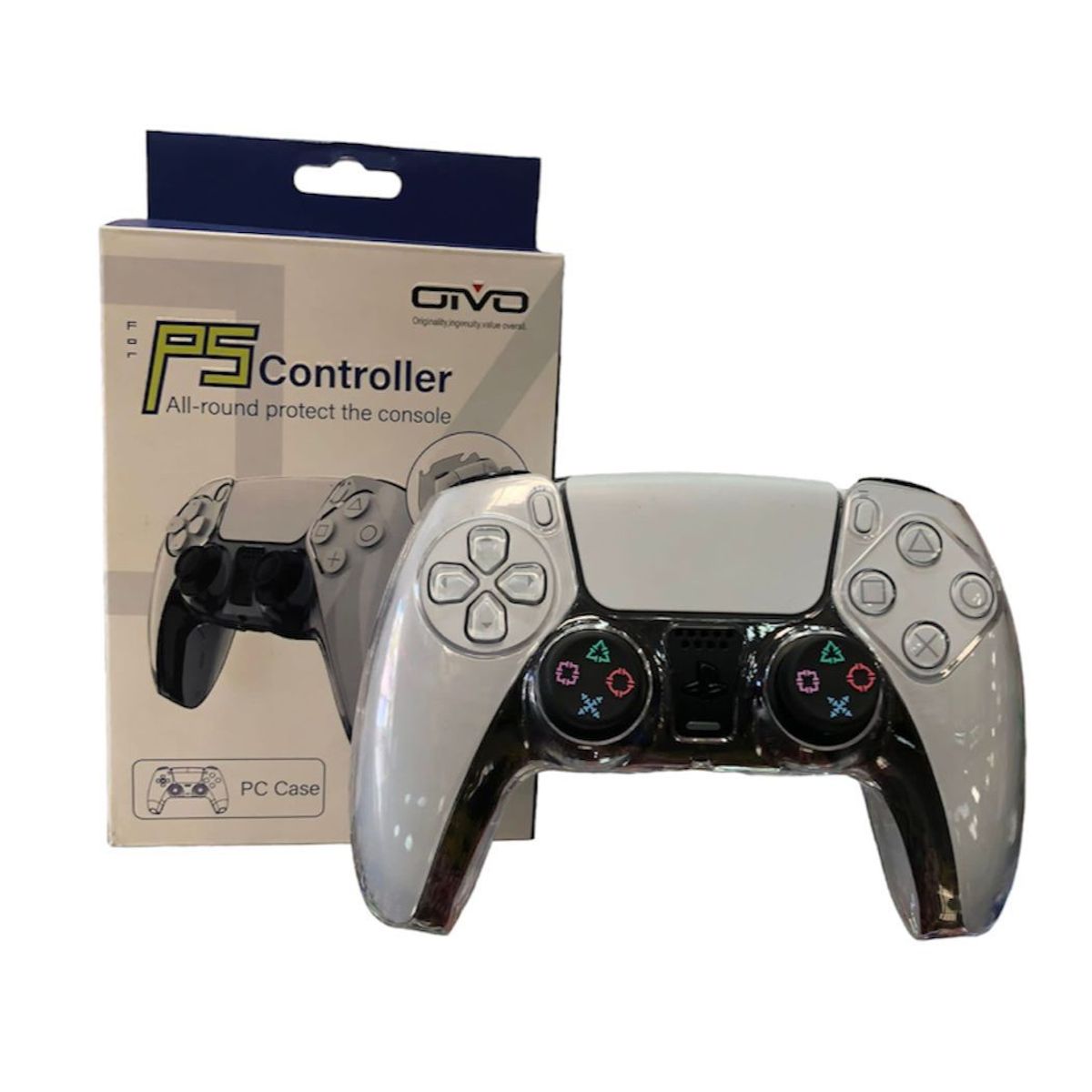 GENERICO - Funda Rigida Protectora Carcasa Compatible Control Ps5