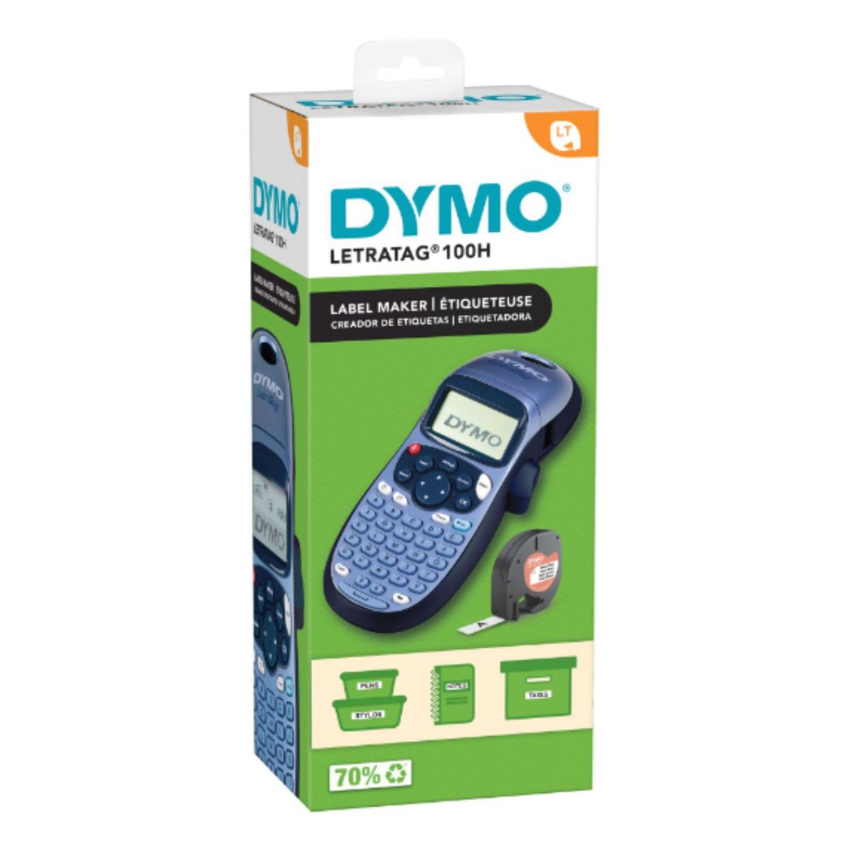 DYMO - Rotuladora Dymo LetraTag 100H color azul