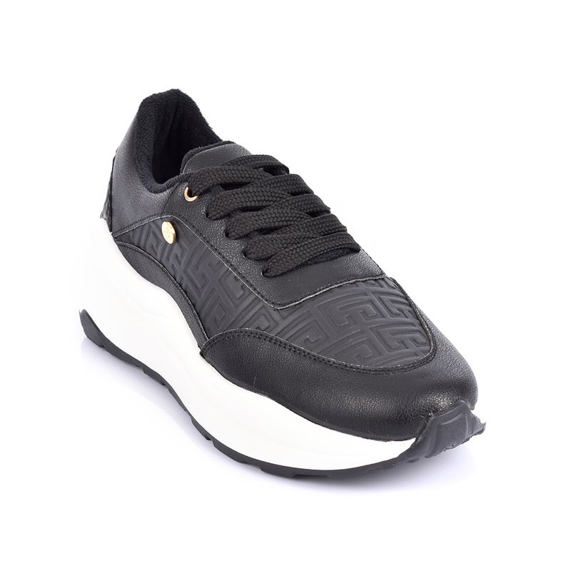 PRICE SHOES - Price Shoes Tenis Moda Mujeres 282M464NEGRO