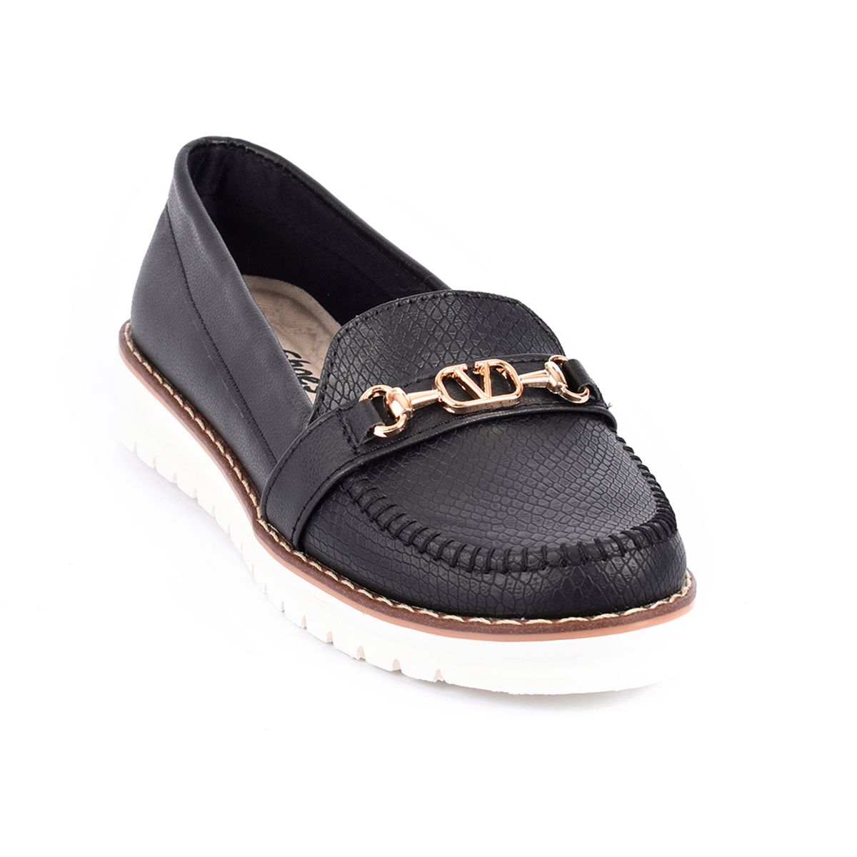 PRICE SHOES - Price shoes Mocasin Casual Mujer 252324NEGRO