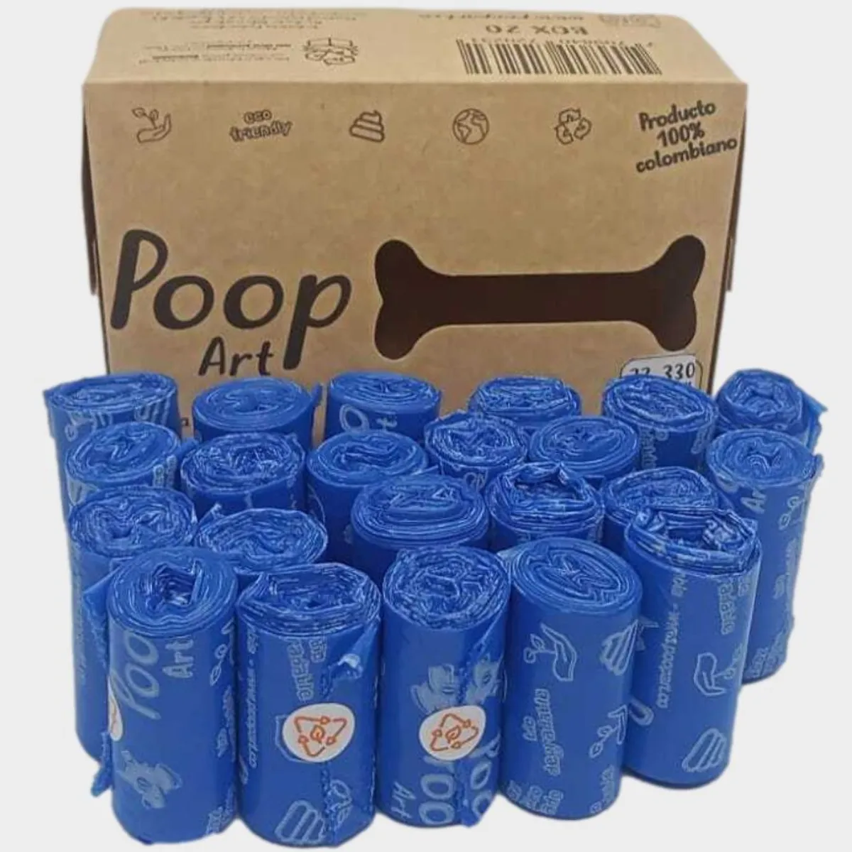 GENERICO - ¡330 bolsas bolsas excrementos mascotas pequeñas small