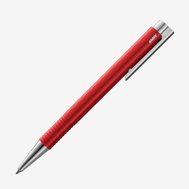 LAMY - Bolígrafo Lamy Logo Rojo Clip Metálico