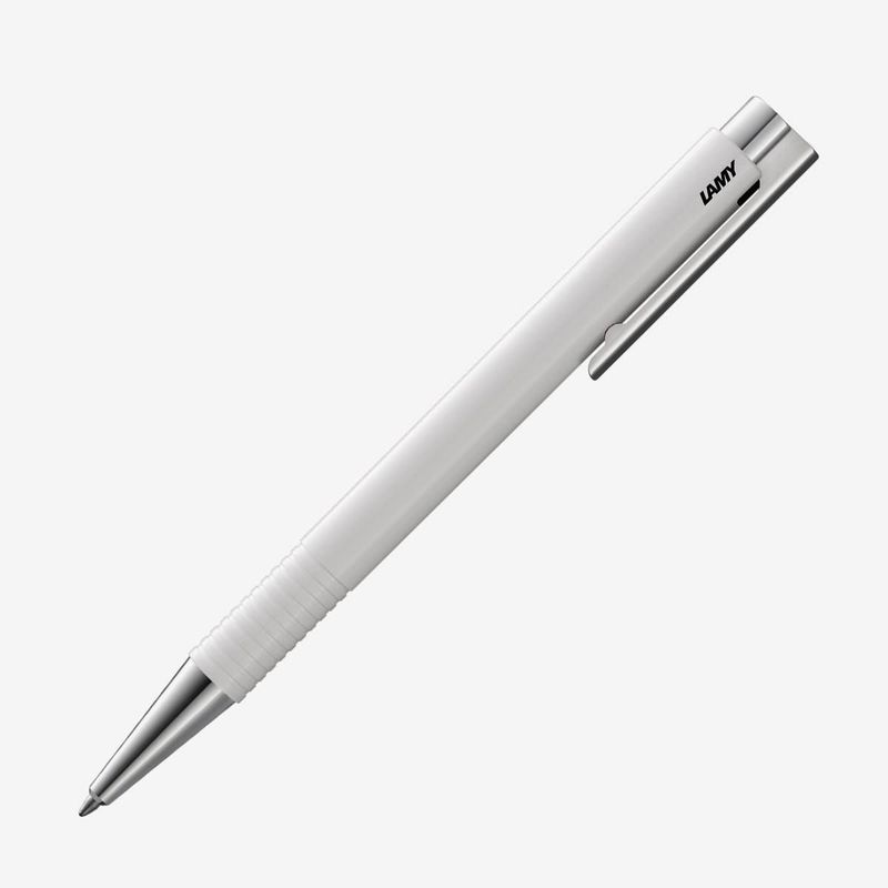 LAMY - Bolígrafo Lamy Logo Blanco Clip Metálico