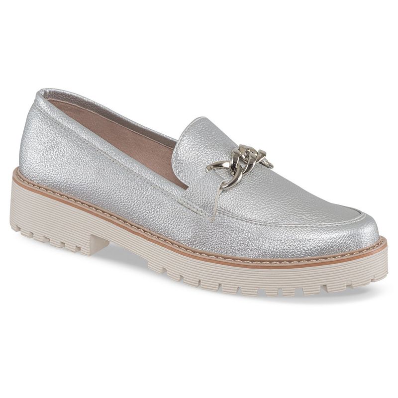 CROYDON - Mocasines Defne Plata para Mujer Croydon