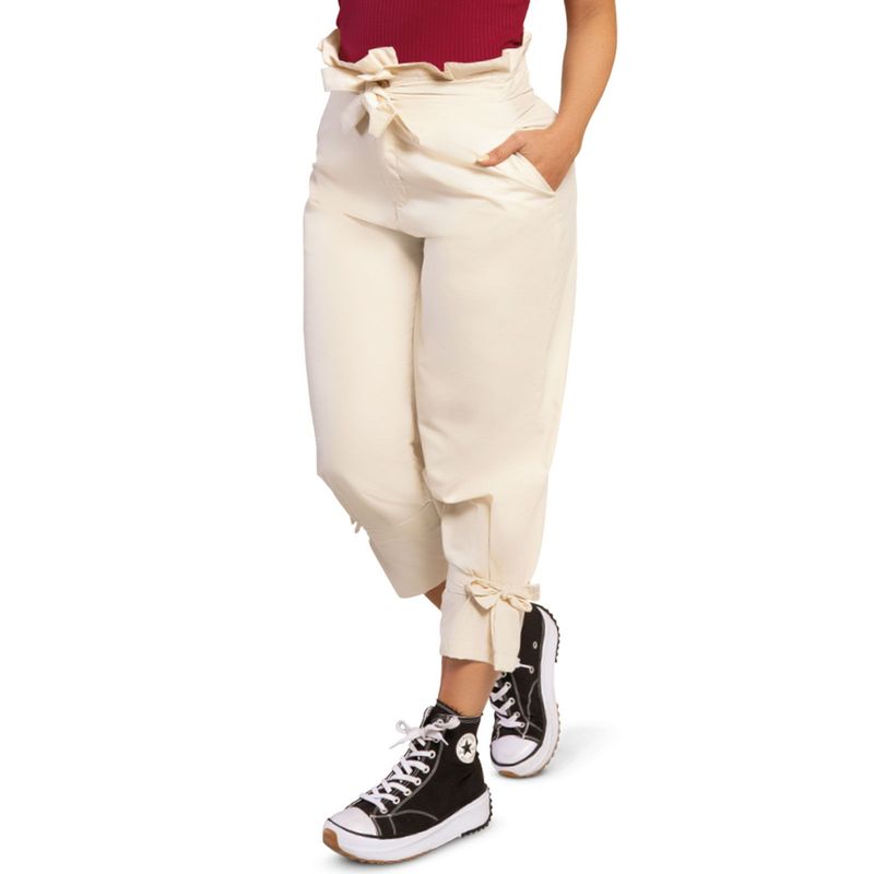 ATYPICAL - Pantalón Mujer Beige Atypical 33453
