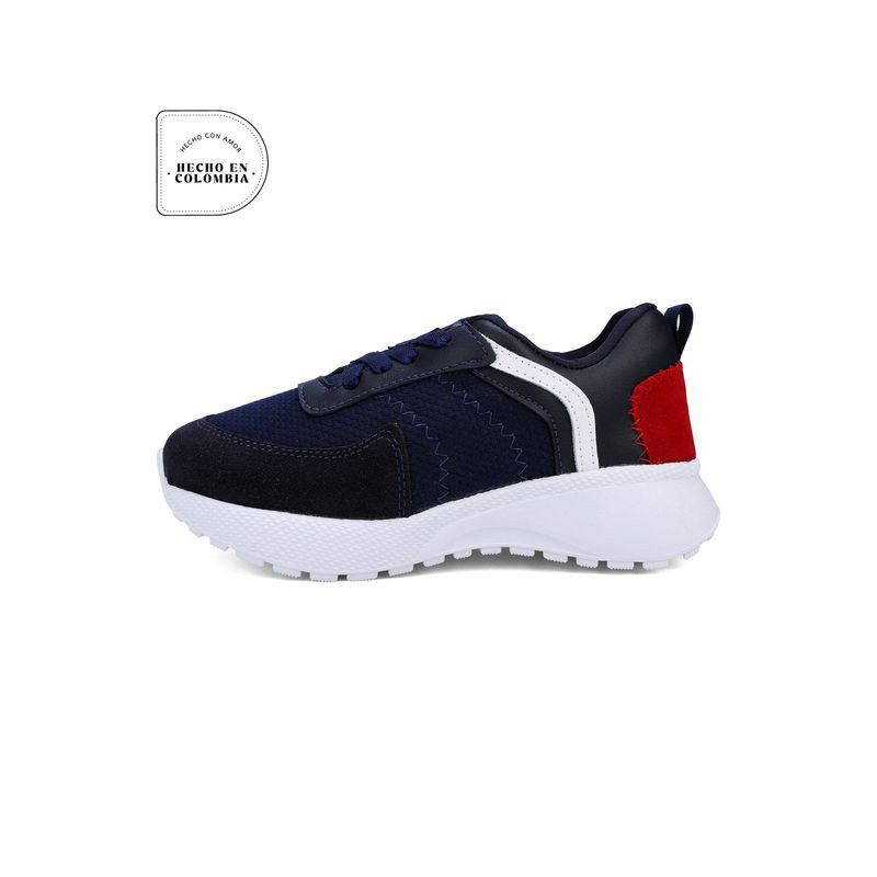 TELLENZI - Tenis Infantil Azul Tellenzi 8001J