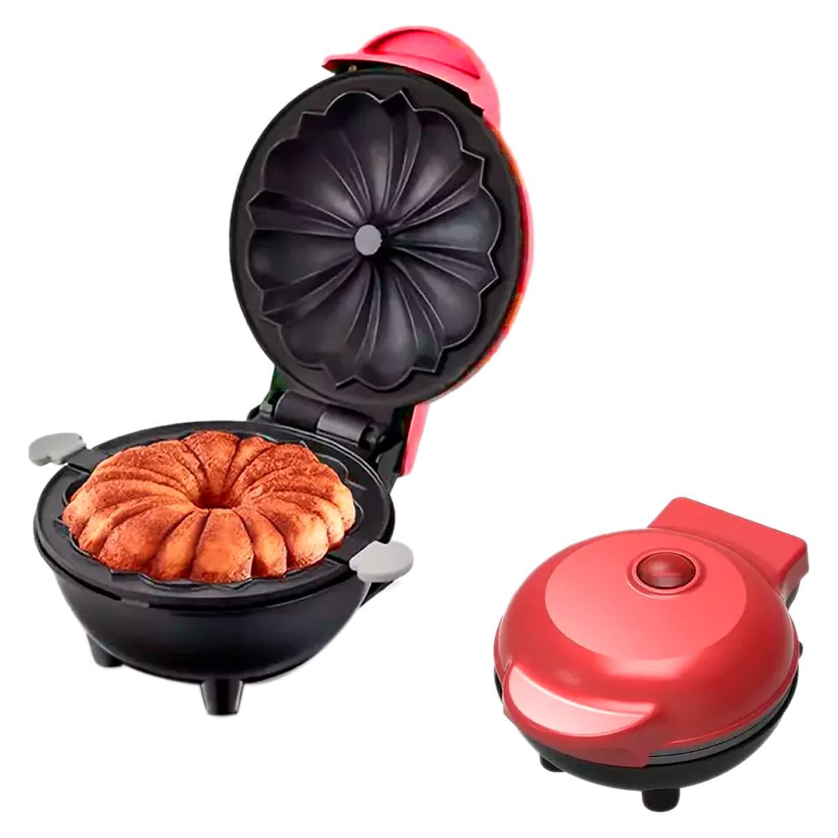 GENERICO - Maquina Hacer Tortas Torteritas Ponque Donas Waffles Mini bundt
