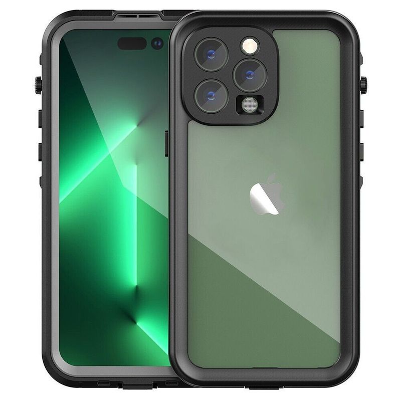 GENERICO - Estuche Sumergible Tipo Lifeproof Para iPhone 15 PRO - Transparente
