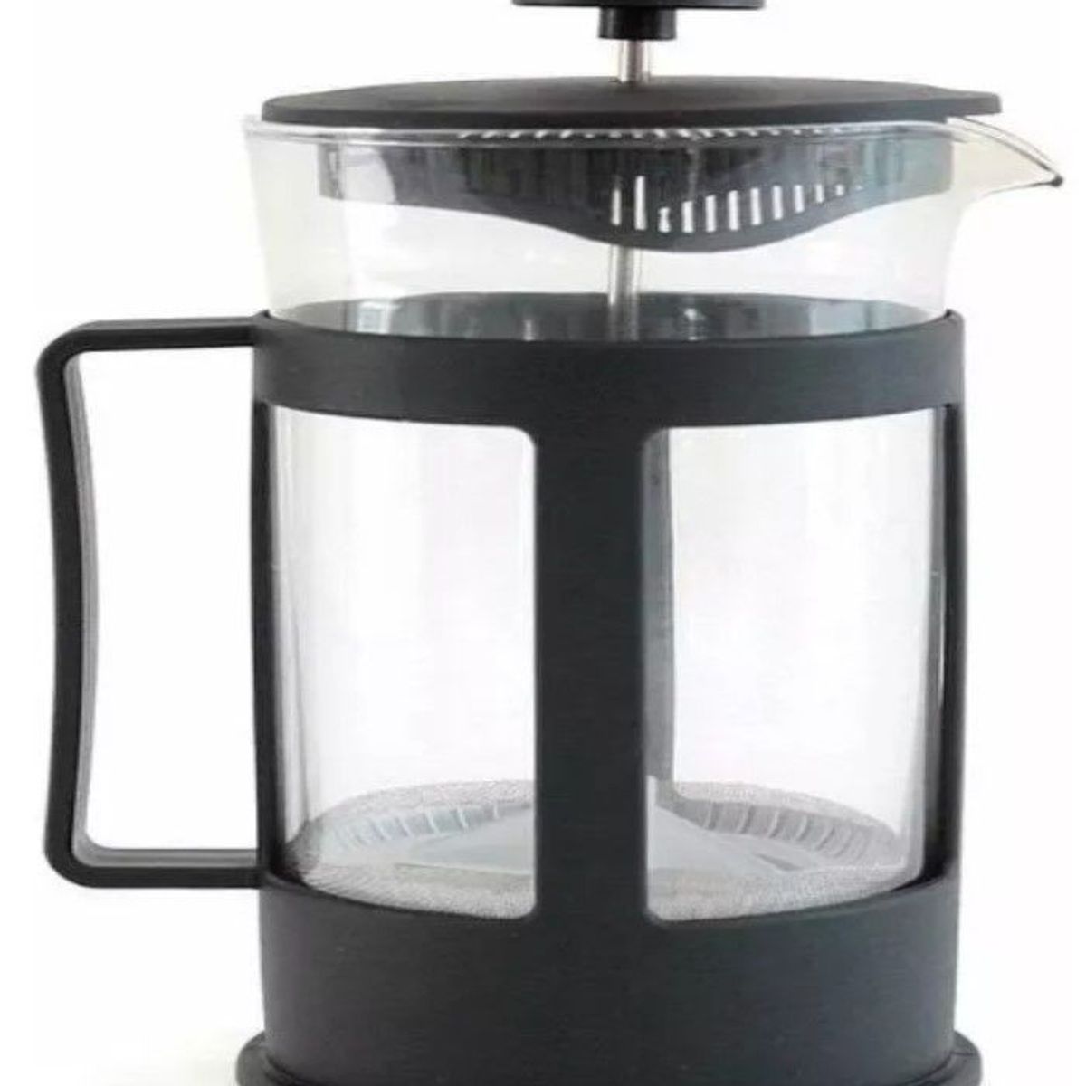 GENELEC - Cafetera Prensa Francesa 600ml En Vidrio Borosilicato