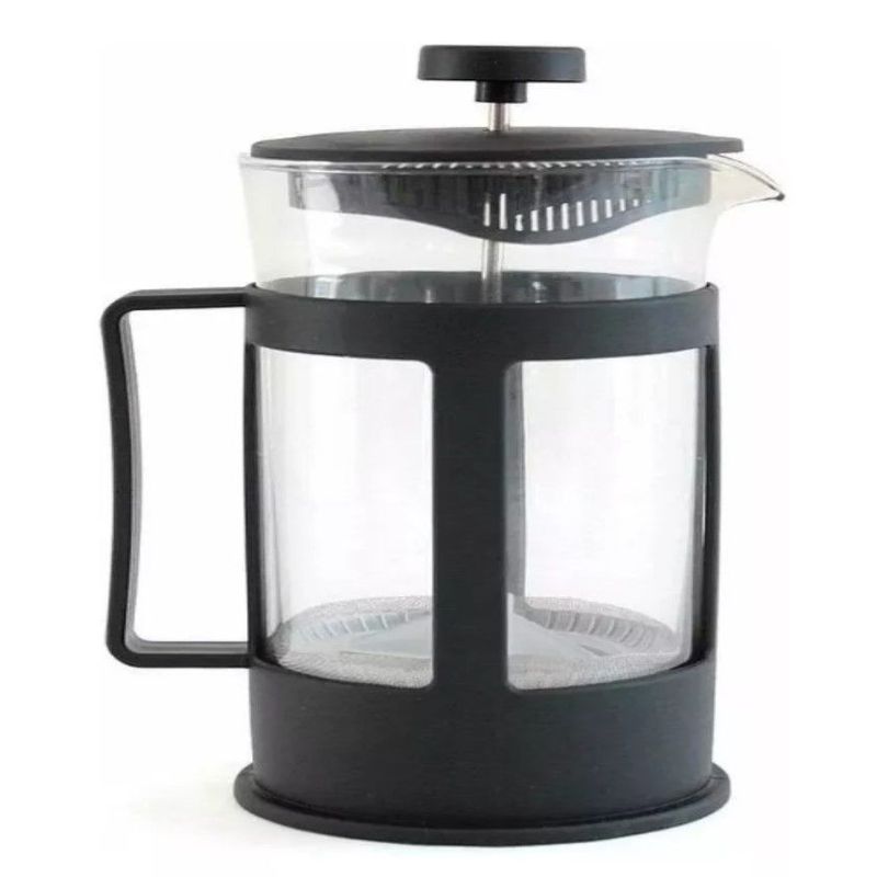 GENELEC - Cafetera Prensa Francesa 600ml En Vidrio Borosilicato